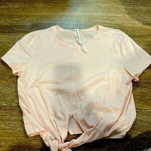 Lululemon tie shirt